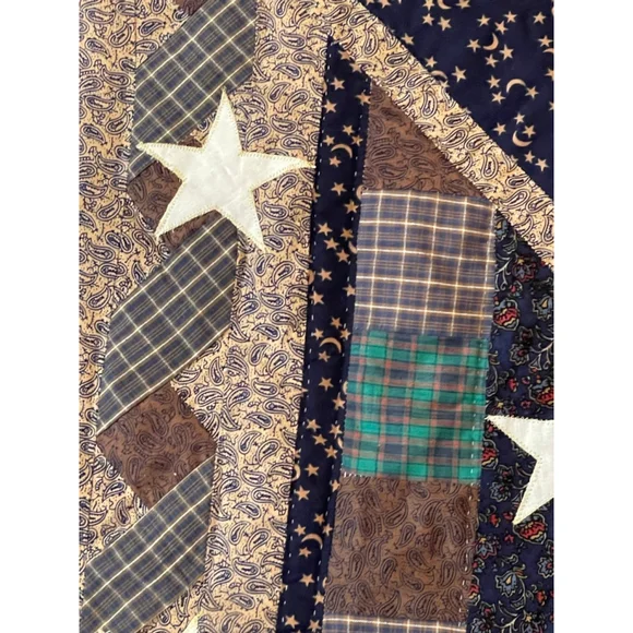 Vintage Quilted Angel Christmas Set – Tree Skirt, Quilt, 2 Runners & Stocking – - Picture 15 of 15